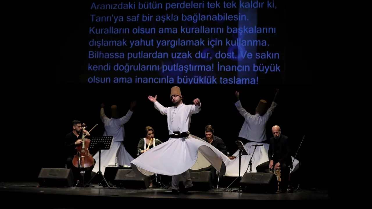 'Şems'in 40 Kuralı' Bursa'da ney tınısıyla hayat buldu