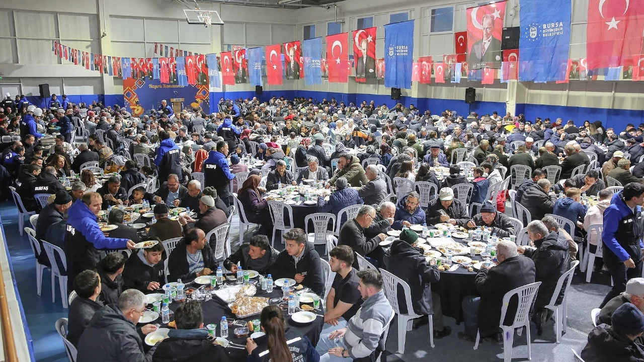 Ramazan'ın bereketi Büyükorhan'da da paylaşıldı