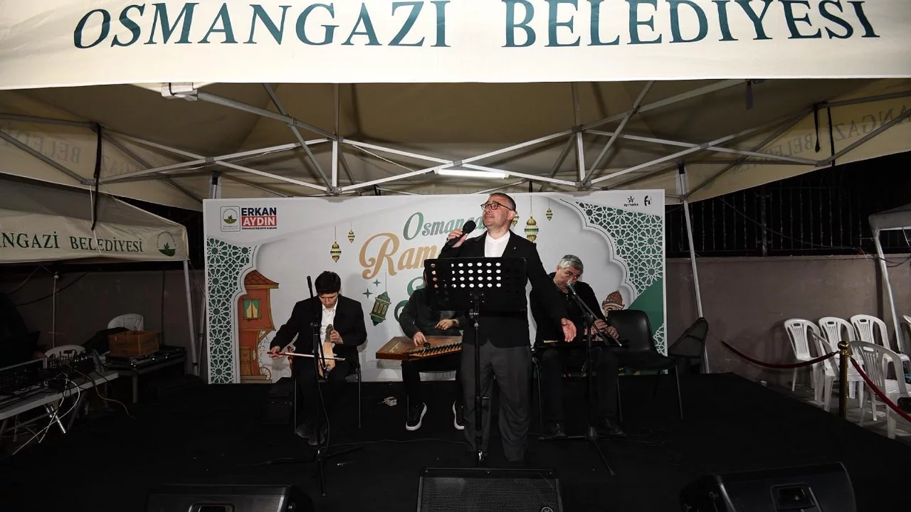 'Osmangazi Ramazan Sokağı' huzur veren ezgilerle taçlandı