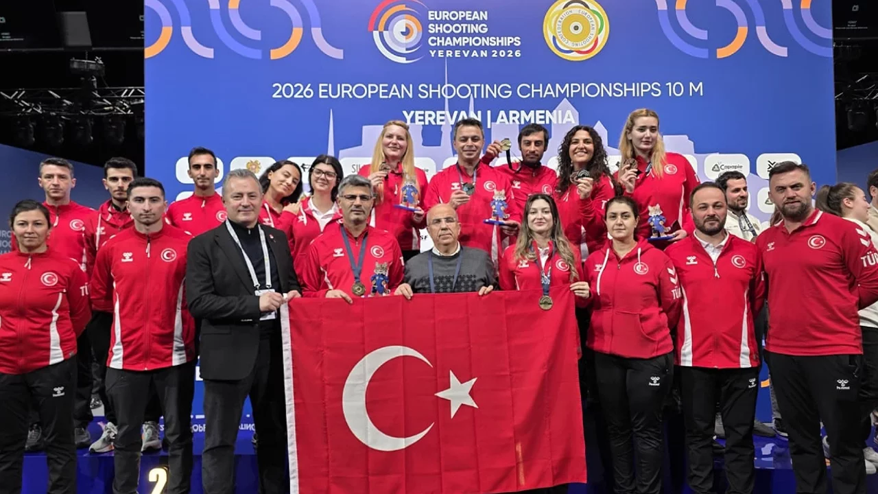 Türkiye'den Avrupa Şampiyonasında 7 Madalya