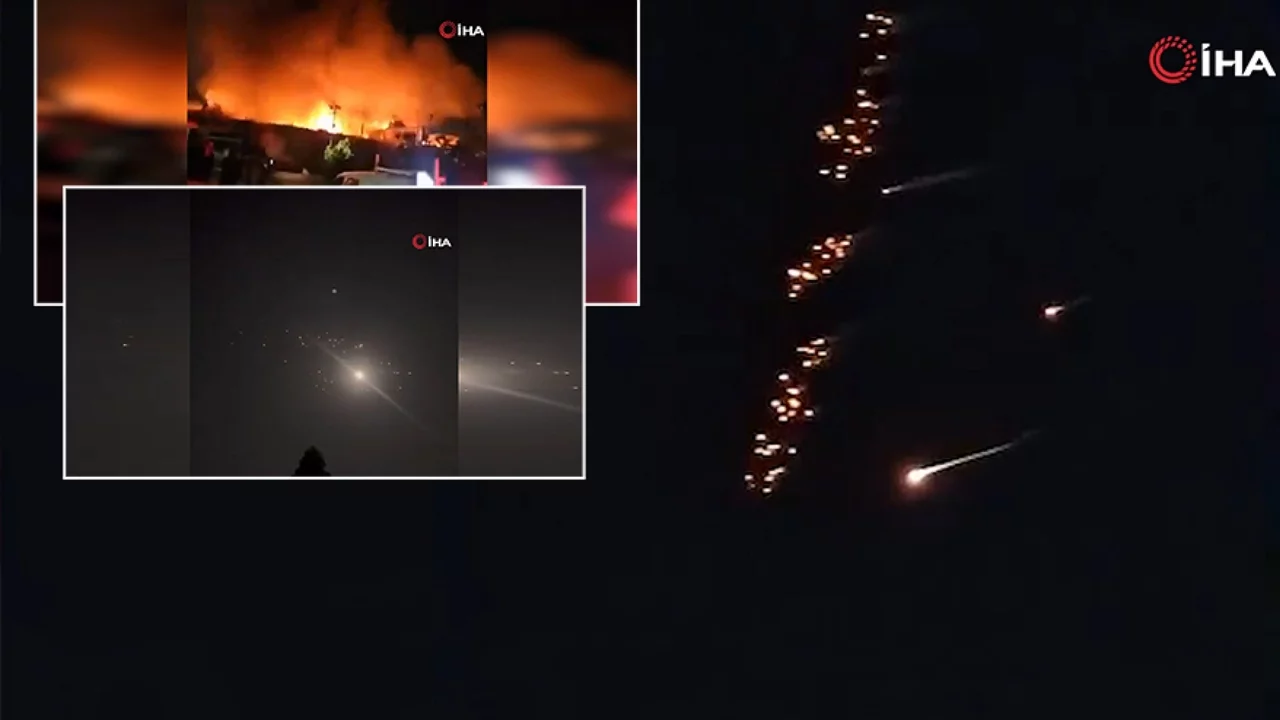 İran'dan Tel Aviv'e Füze Saldırısı