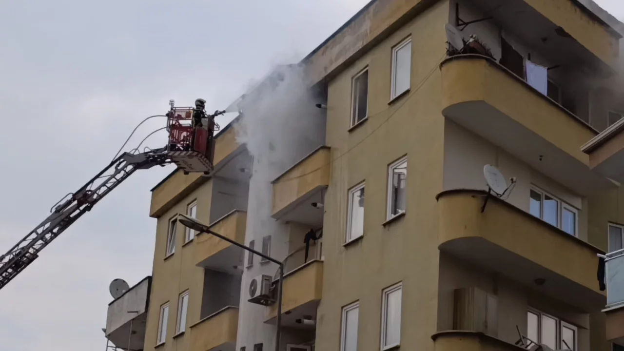 Bursa'da iftar hazırlığı yangına dönüştü
