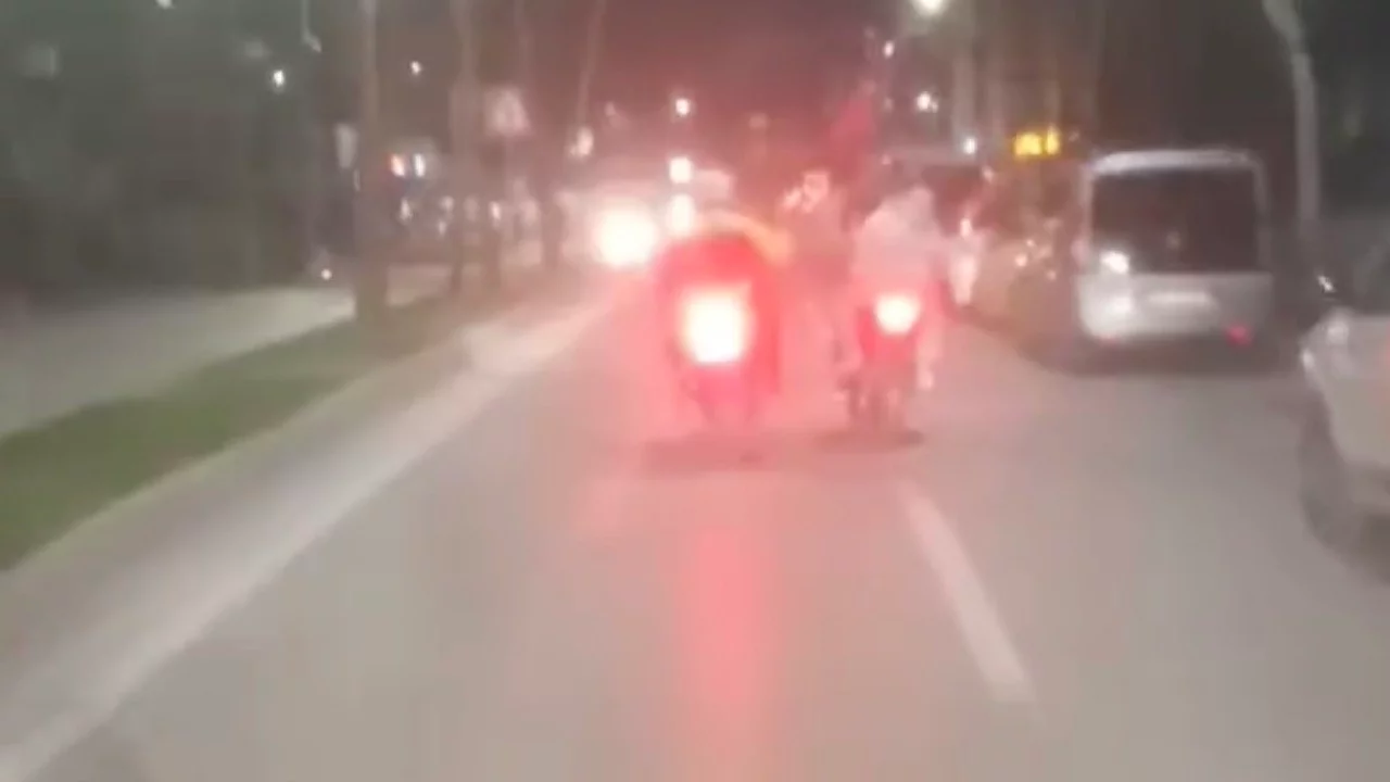 Bursa'da Polisten Kaçan Motosikletli Yakalandı