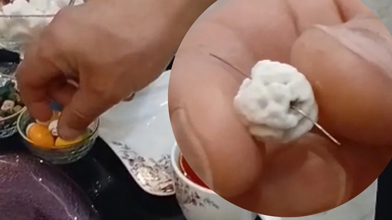 Leblebiden Metal Parçası Çıktı