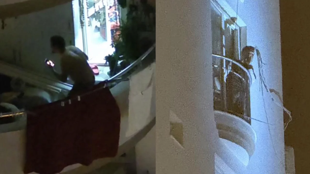 Balkonda kolonya şişesiyle tehdit etti: Mahallede 4 saatlik panik