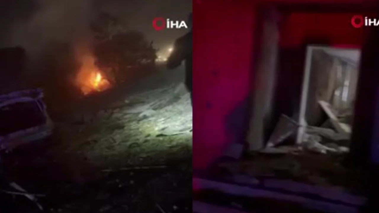 İran füzesi İsrail'de yerleşim yerine isabet etti: 58 yaralı