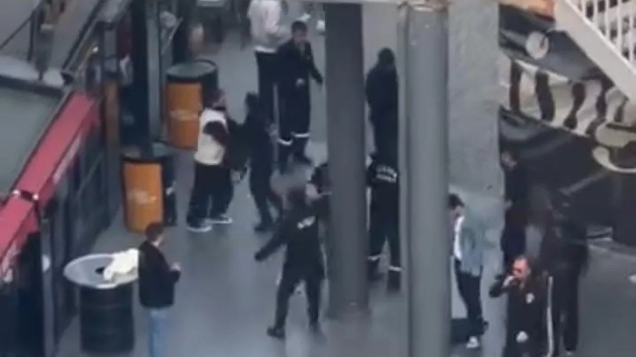 Bursa'da AVM'de kavga: Güvenlik görevlileri müdahale etti