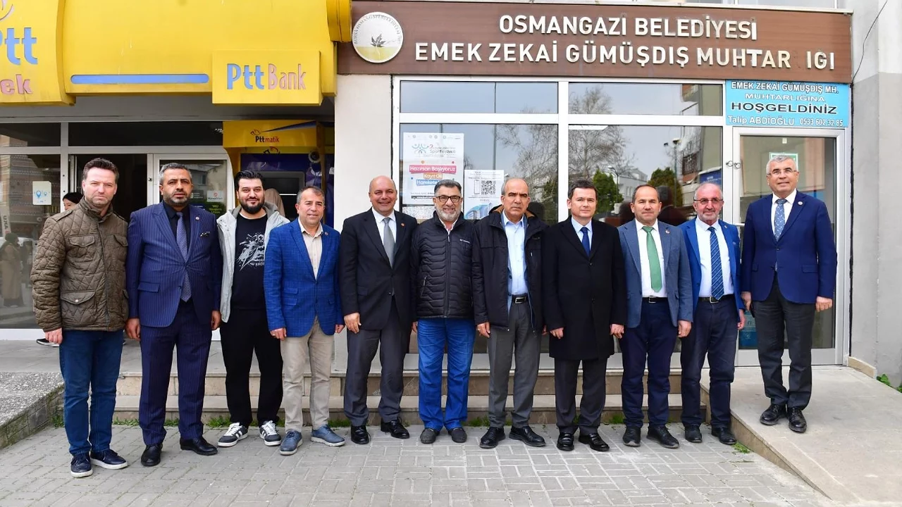 Başkan Aydın'ın Cuma Durağı Emek Mahallesi Oldu