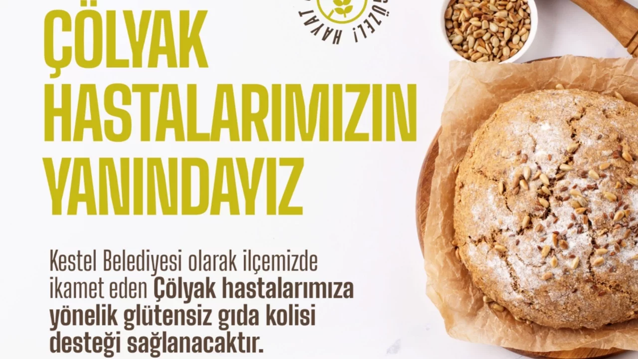 Kestel Belediyesi'nden Çölyak hastalarına glütensiz gıda desteği