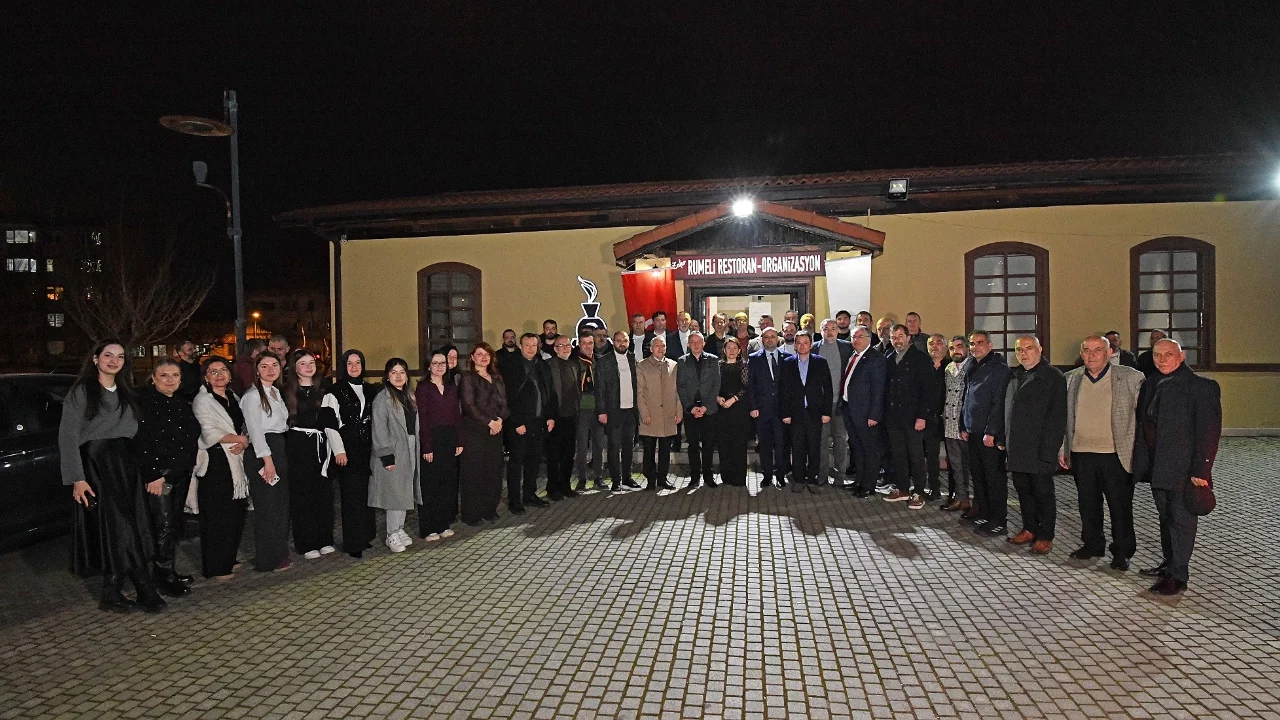 Başkan Aydın Rumeli Temsilcileriyle Aynı Sofrada Buluştu