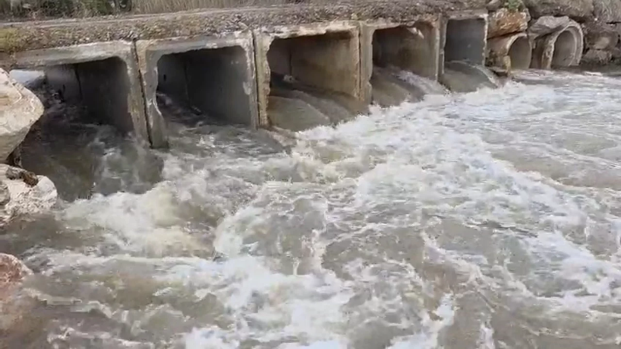 Bursa'da Kuruyan Karasu Deresi Yağışlarla Yeniden Canlandı