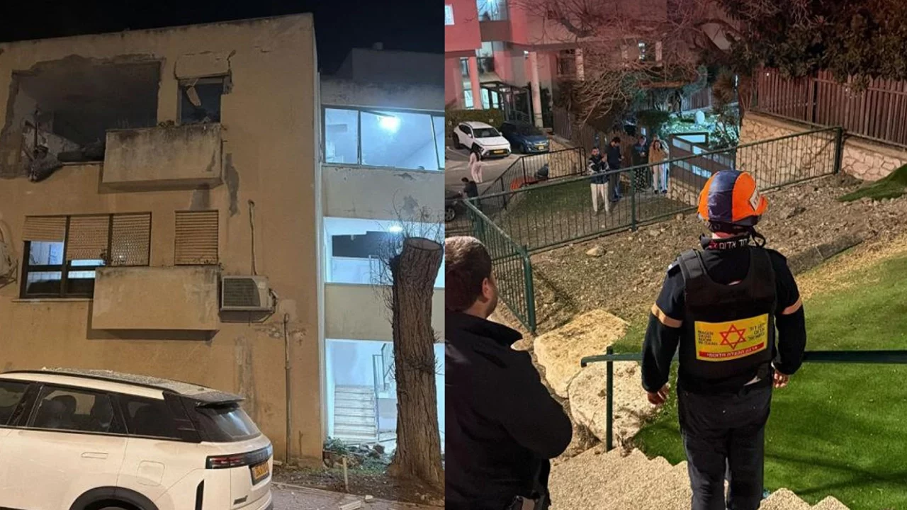 İran'dan İsrail'in Kuzeyine Balistik Füze Saldırısı