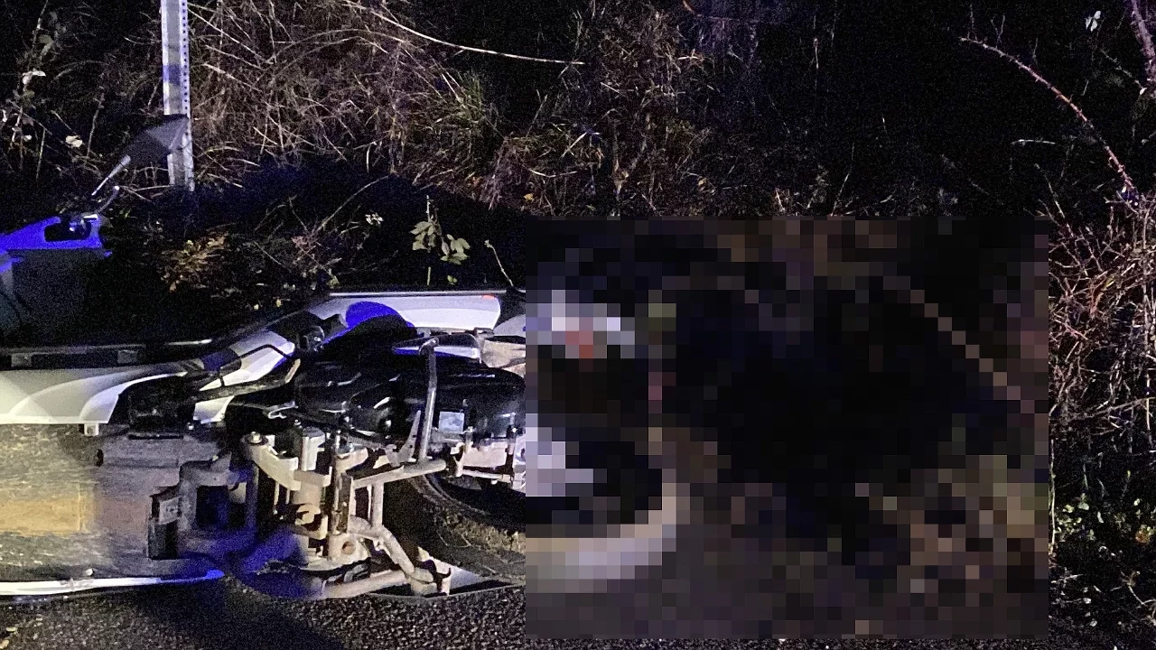 Bursa'da motosiklet kazası: Sürücü hayatını kaybetti