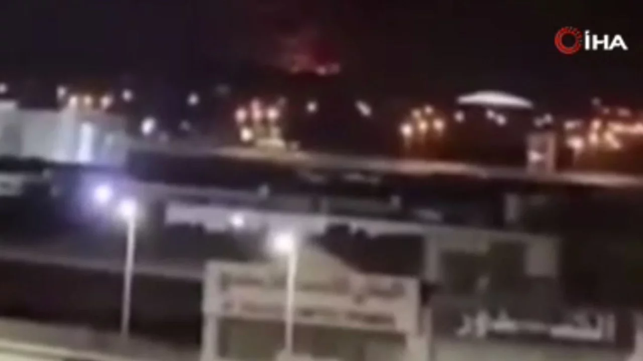 Kuveyt Havalimanı'na İHA Saldırısı: Yangın Çıktı, Can Kaybı Yok