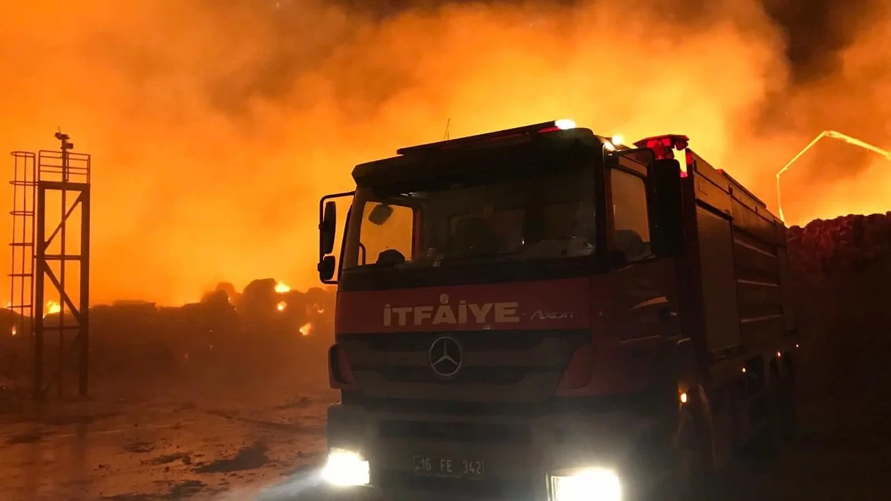 Bursa'da itfaiyeden iki ayda binlerce müdahale