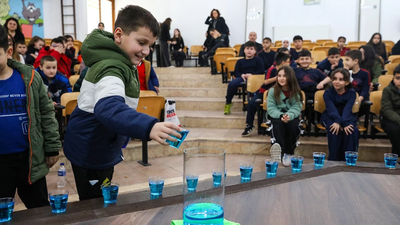 Bursa'da çocuklara su tasarrufu eğitimi