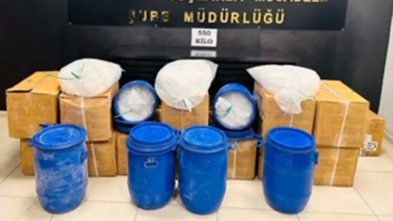 Bursa'da Dev Operasyon: 728 Kilo Uyuşturucu Ham Maddesi Ele Geçirildi