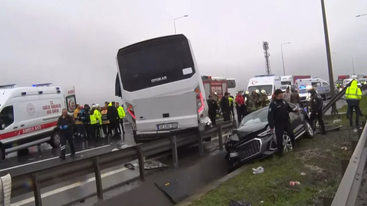 Marmara Otoyolu kazasında şehit olduğu açıklanan polis hayata döndü