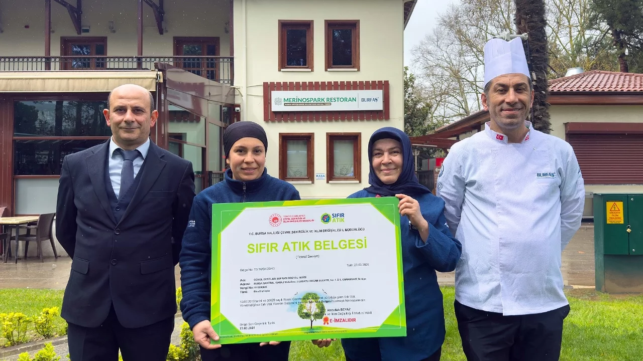 BURFAŞ 'Sıfır Atık Belgesi' almaya hak kazandı