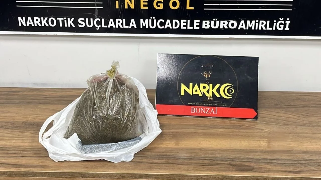 İnegöl'de Uyuşturucu Operasyonu