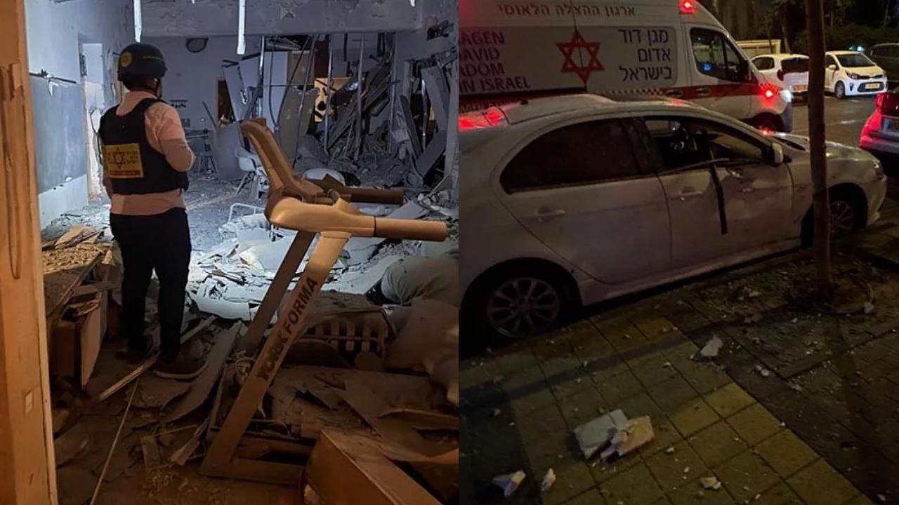 İran'dan İsrail'in Merkezine Füze Saldırısı