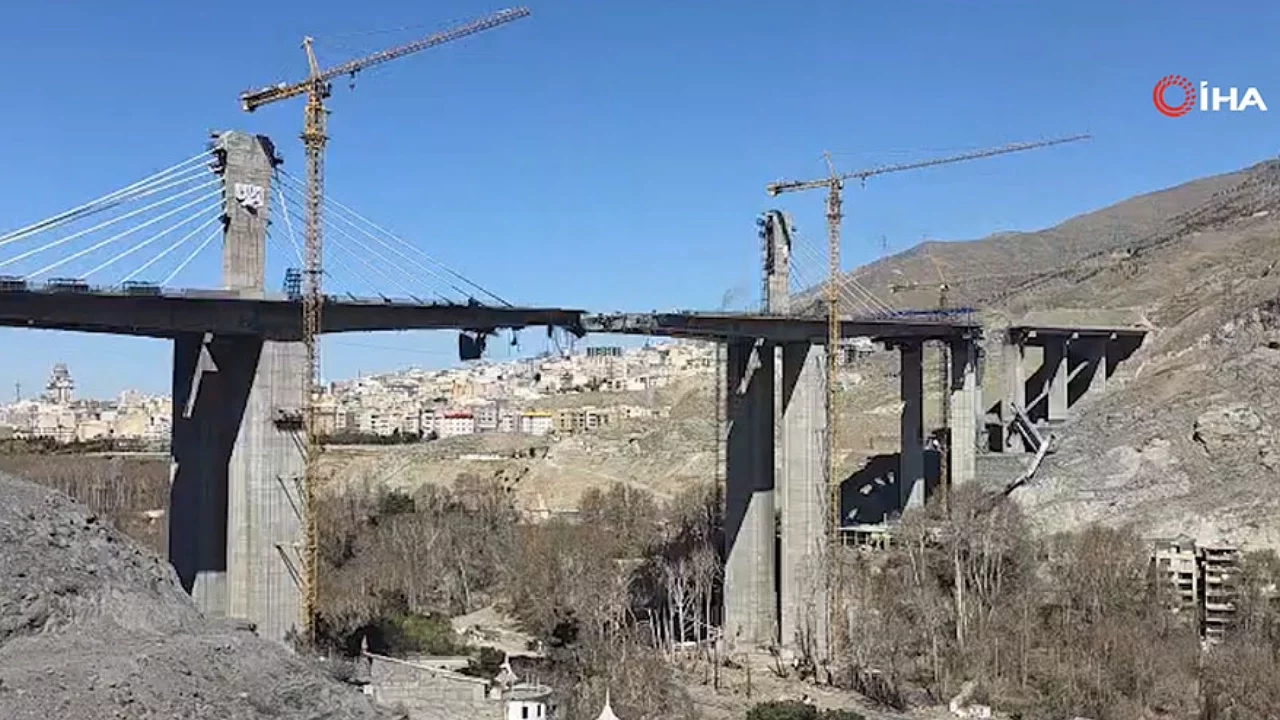 ABD saldırısında İran'daki B1 Köprüsü ağır hasar aldı