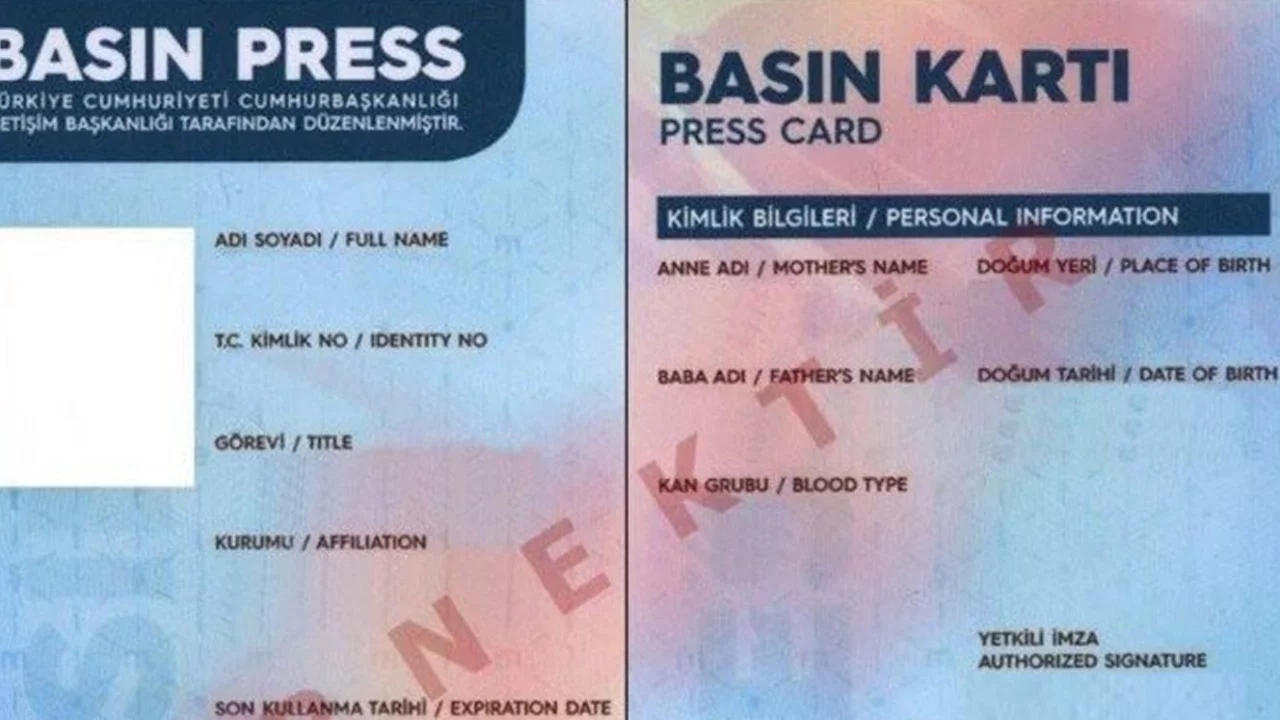 Basın kartı artık tek başına kimlik sayılacak