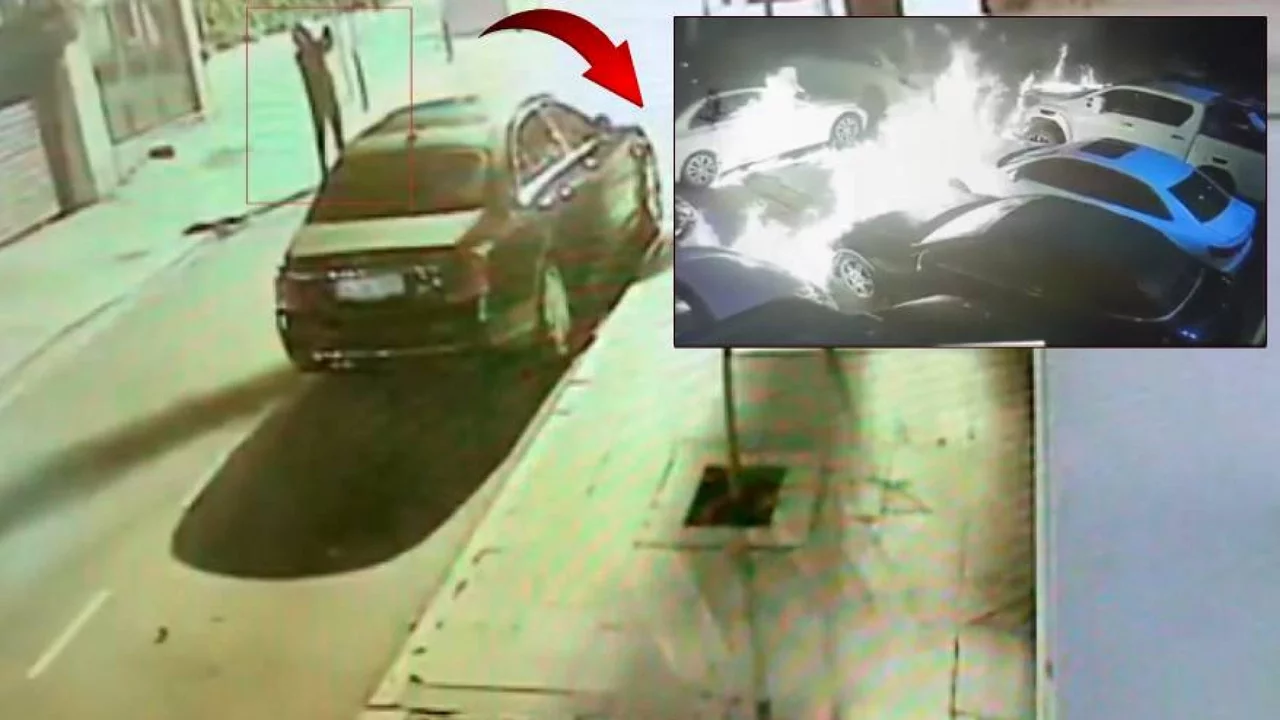 Lüks Araçlar Kundaklandı, Villa Kurşunlandı