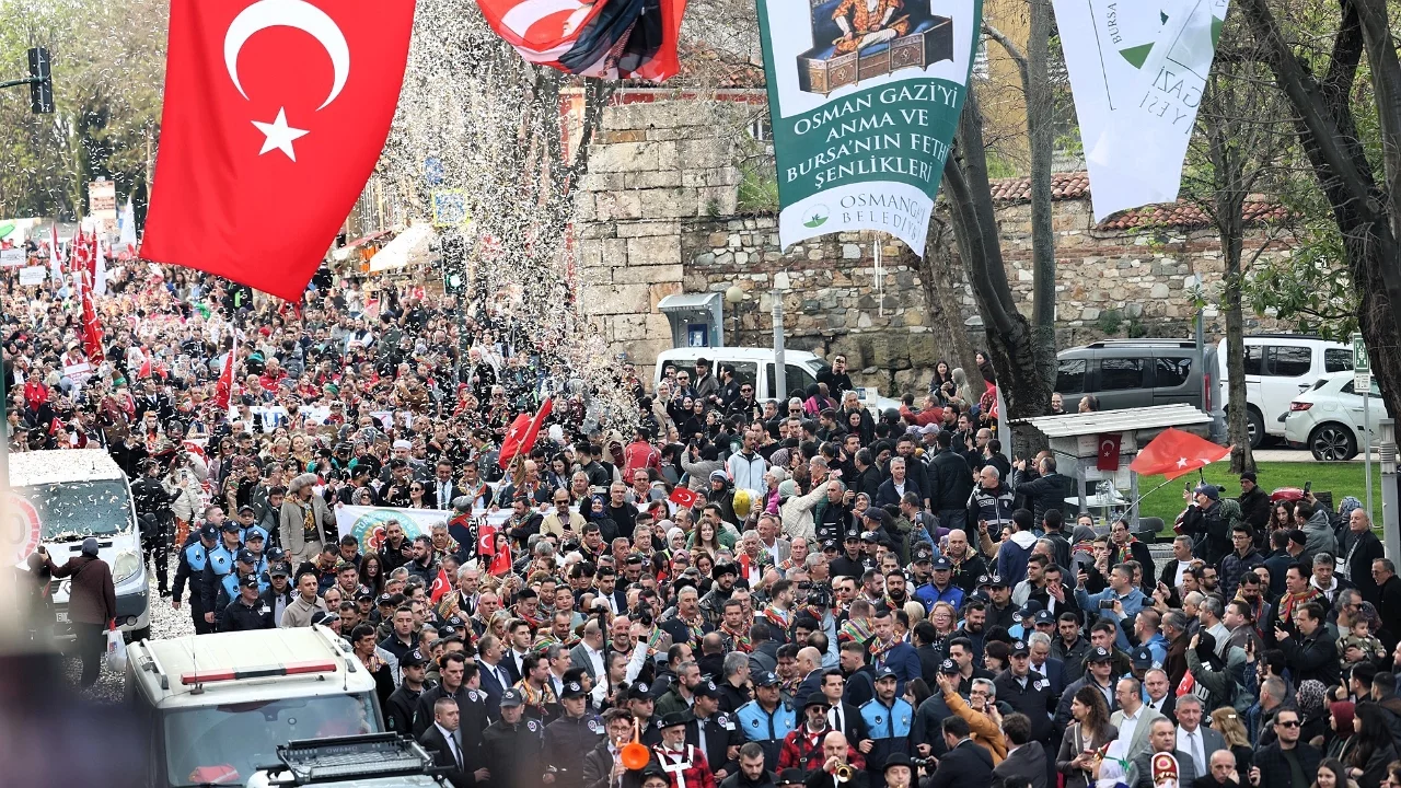Osmangazi'de Fetih coşkusu 700. yılda zirveye ulaştı