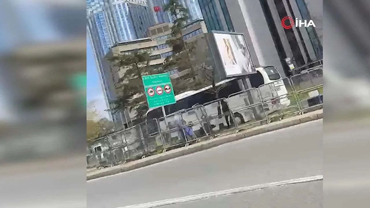 Beşiktaş'ta İsrail Konsolosluğu yakınında silah sesleri