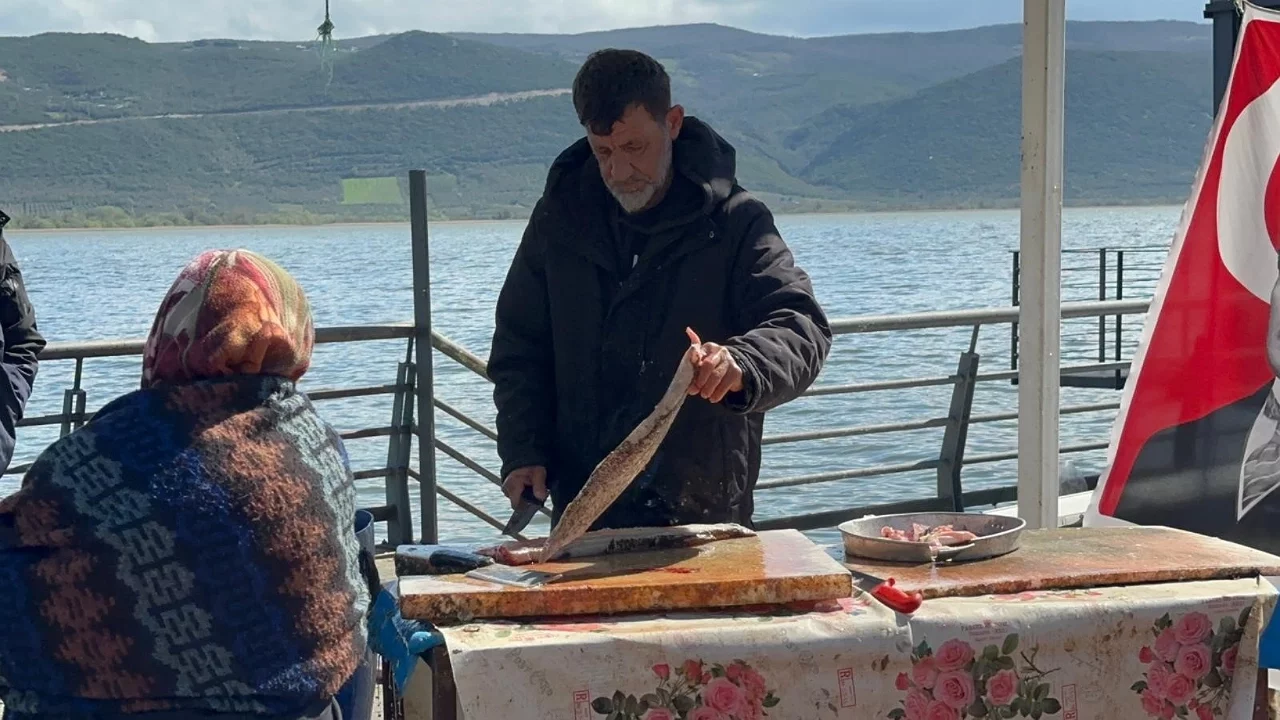 Bursa'da turna balığının kilosu 600 lirayı buldu