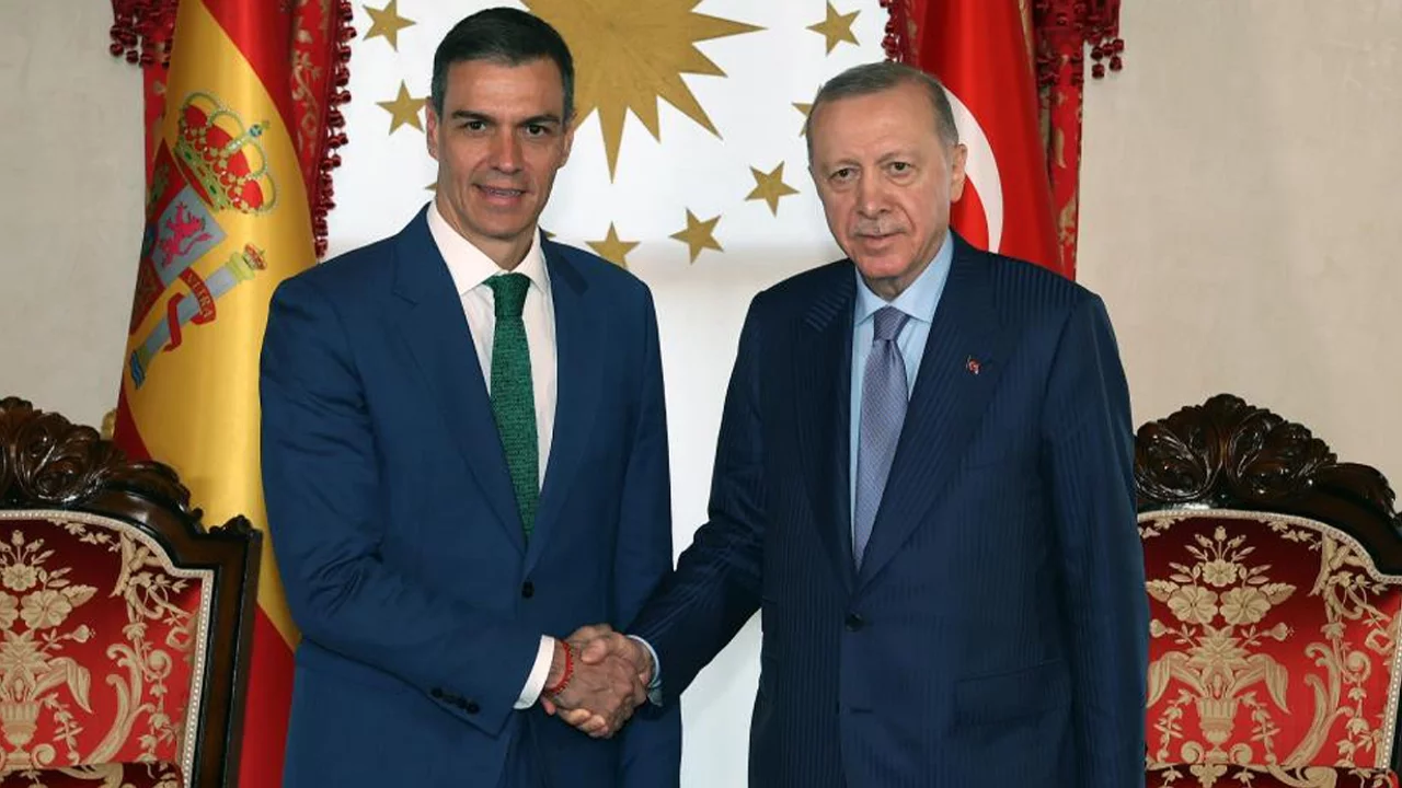 Erdoğan ve İspanya Başbakanı Sanchez Görüştü