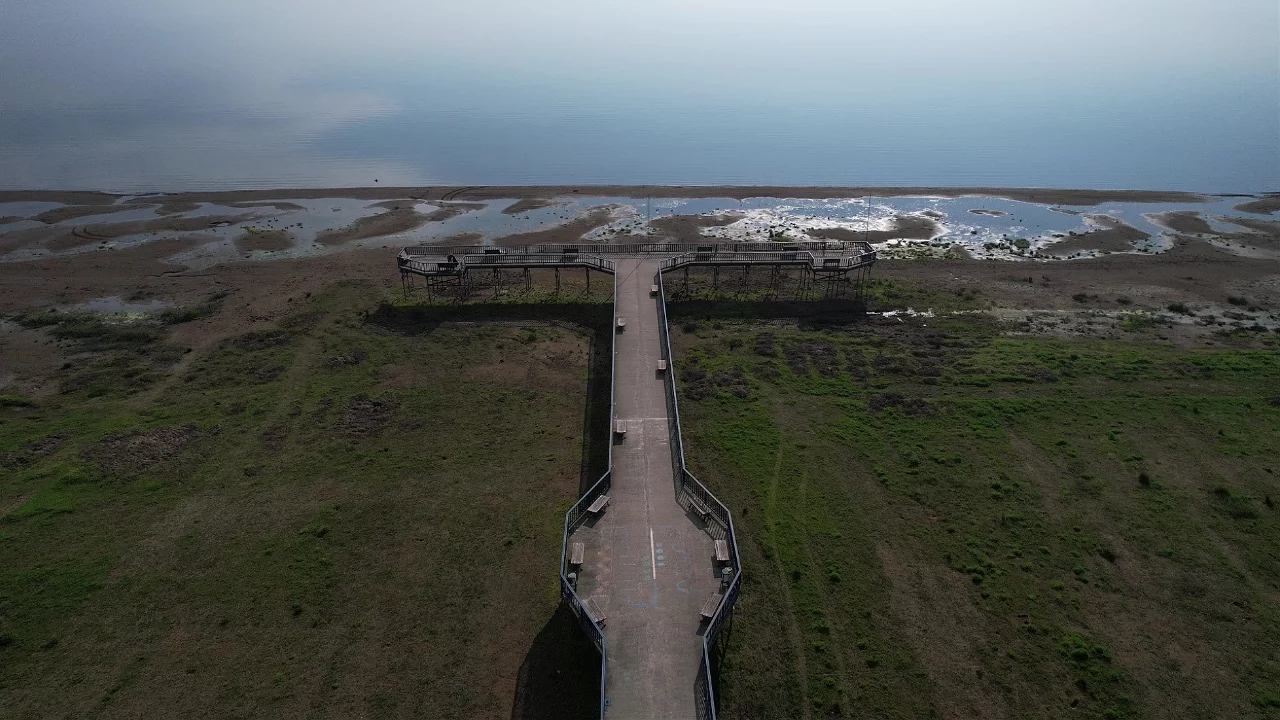 İznik Gölü'nde Su Seviyesi Tehlikeli Boyutta Düştü