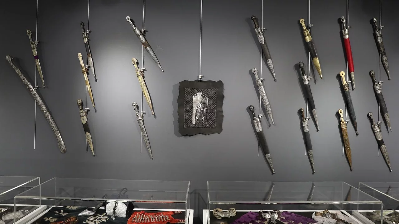 Kadim Çerkes el sanatları Bursa'da sergilendi