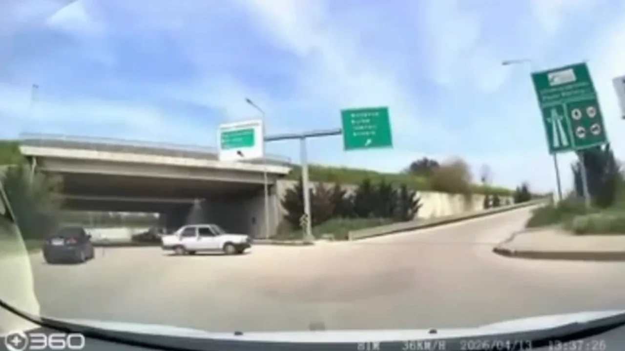 Bursa'da ters yön paniği: Facia son anda önlendi