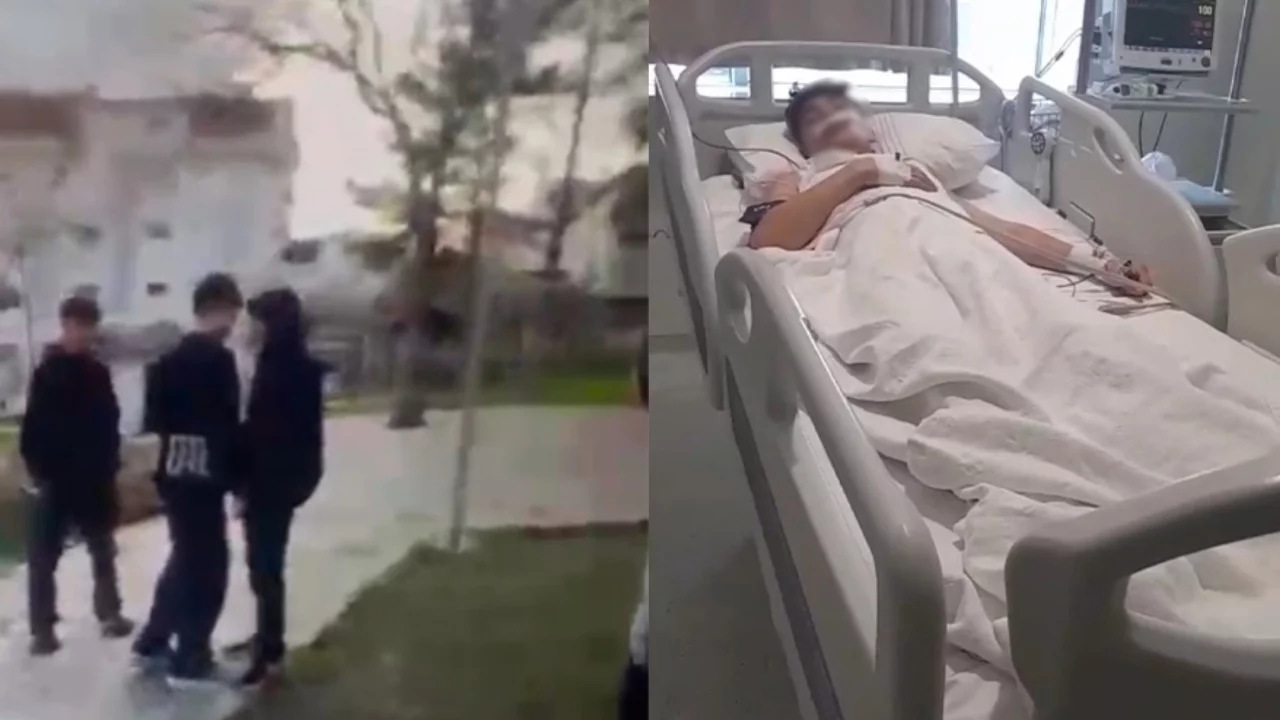 Parkta dehşet: 14 yaşındaki çocuk bıçaklandı