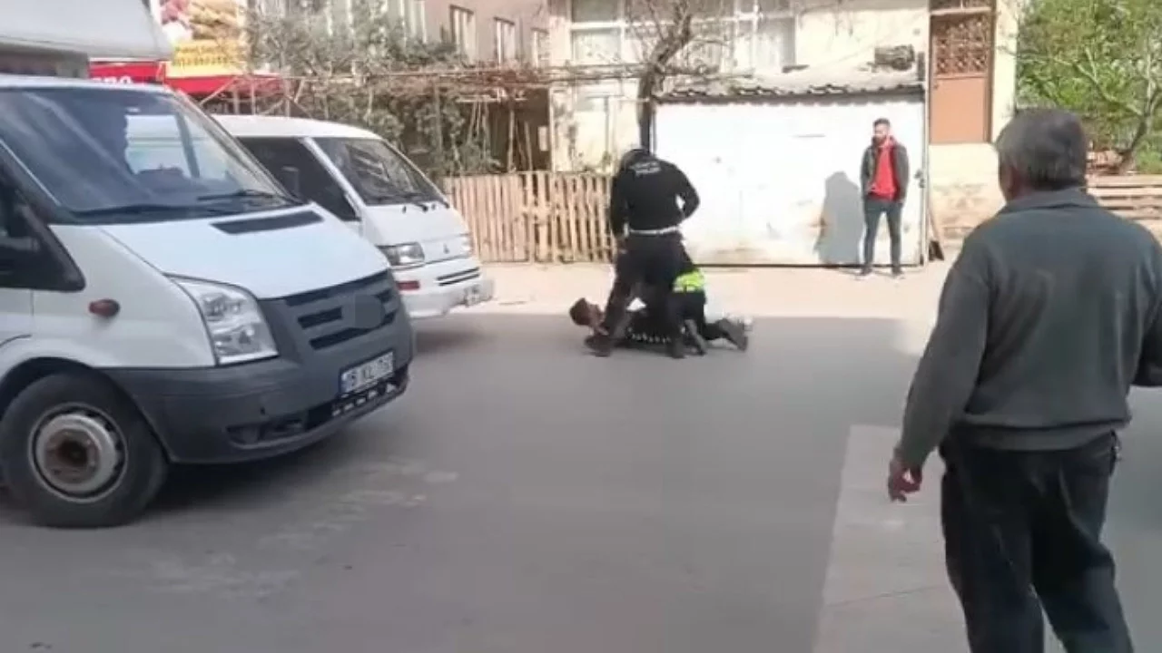 Bursa'da "dur" ihtarına uymayan sürücüye 415 bin tl ceza