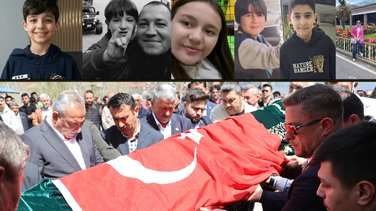 Kahramanmaraş'ta Okul Saldırısı Kurbanları Son Yolculuğuna Uğurlandı