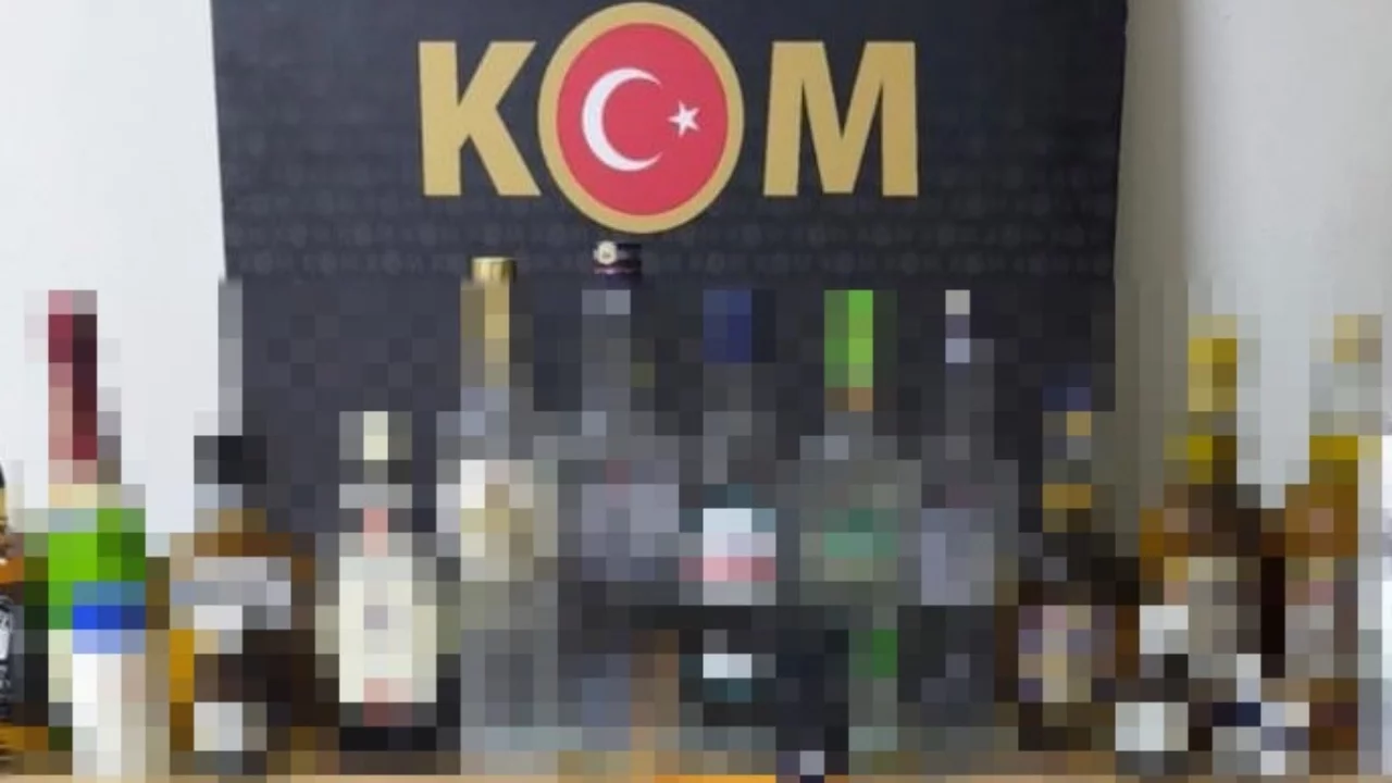 Bursa'da sahte içki operasyonu: Yüzlerce litre ele geçirildi