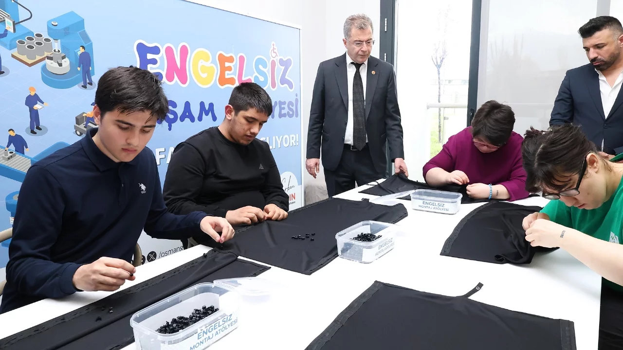 Engelli Bireyler Engelsiz Yaşam Atölyesi'yle İstihdama Katkı Sağlıyor