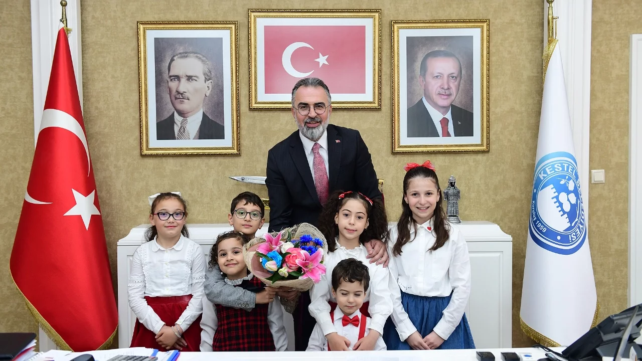 Kestel'de 23 Nisan Programı Dolu Dolu Geçti