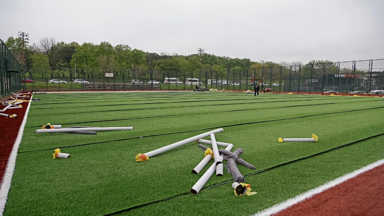 Bağlarbaşı spor tesisleri yenileniyor