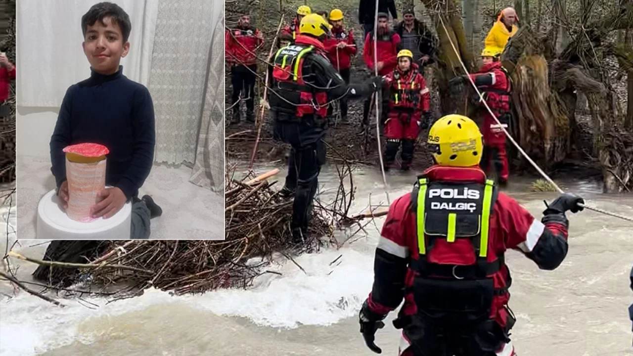 Dereye düşen 8 yaşındaki Osman Taş hayatını kaybetti
