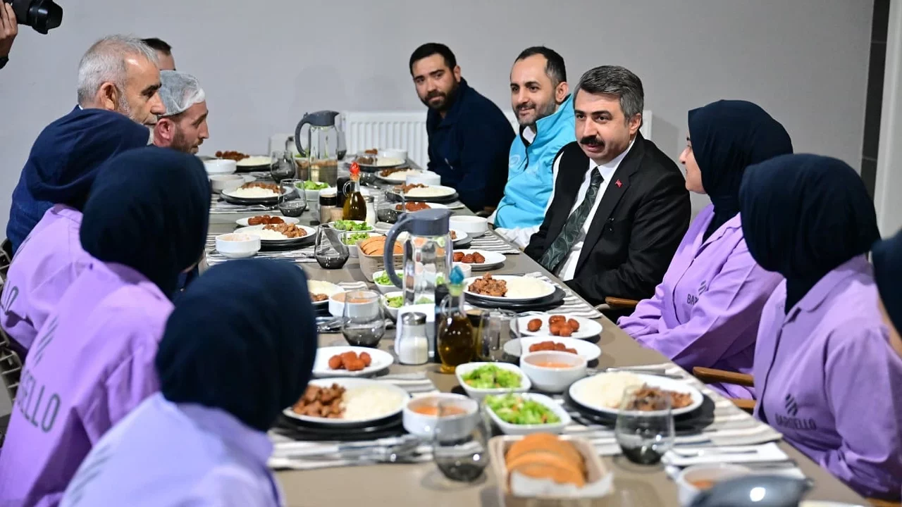Başkan Yılmaz'dan emekçilere 1 Mayıs ziyareti