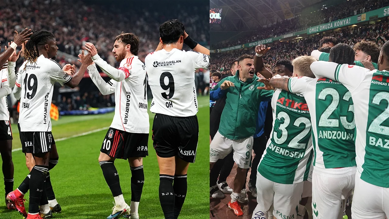 Türkiye Kupası'nda final kapısı: Beşiktaş-Konyaspor
