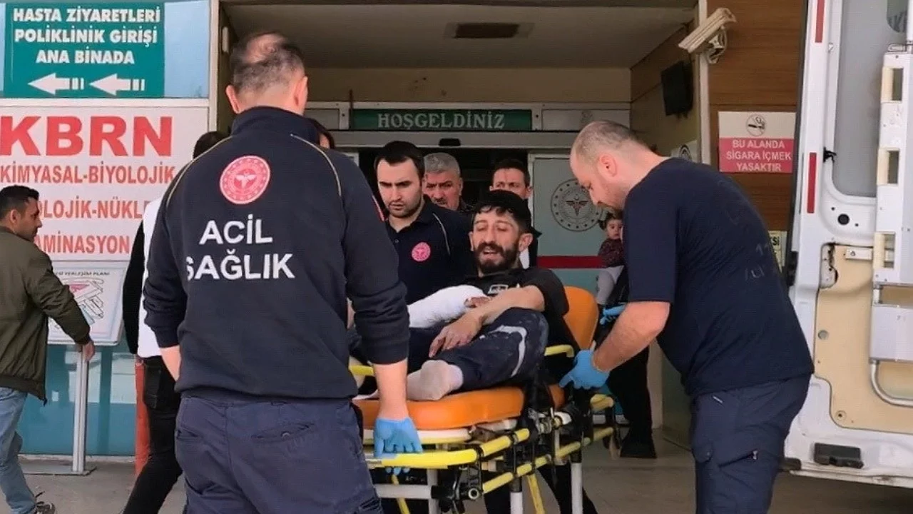 Bursa'da spiralin taşı fırladı: Genç yaralandı