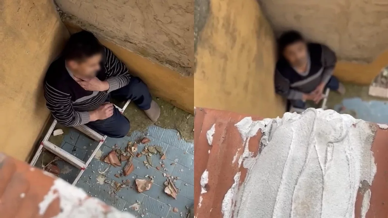 Bursa'da firari şahıs çatıya çıkıp saklandı, kaçamadı