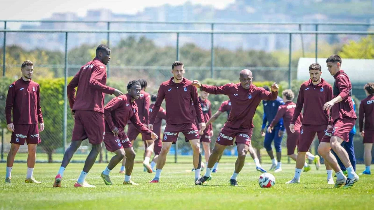 Trabzonspor, Beşiktaş maçı hazırlıklarını tamamladı