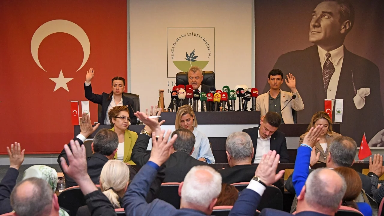 Osmangazi Belediyesi Mayıs Ayı Olağan Meclis Toplantısı Gerçekleştirildi