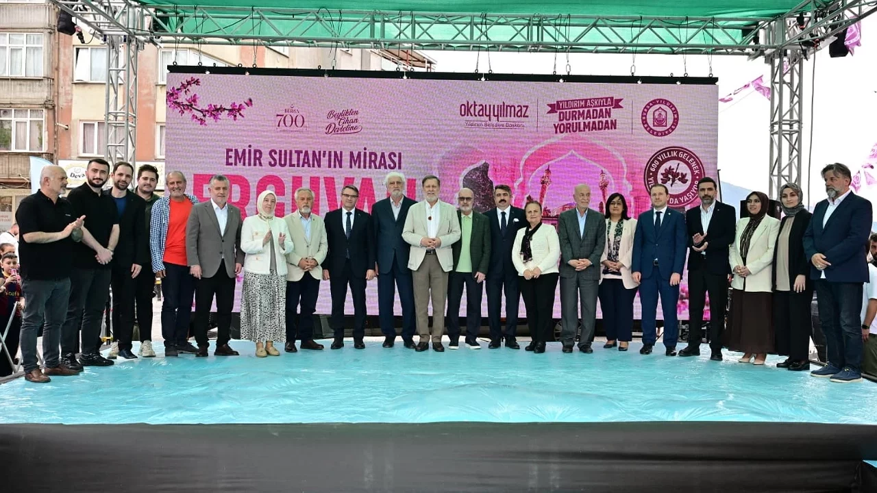 Yıldırım'da Erguvan Bayramı coşkusu sona erdi